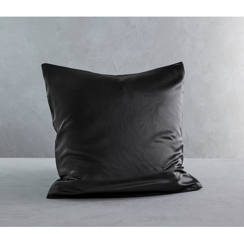 Black european clearance pillowcase